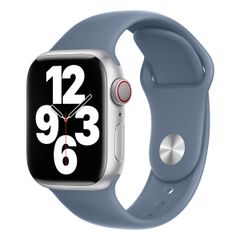 Apple Bracelet Sport Apple Watch Series 1 t/m 9 / SE (38/40/41 mm) | Series 10 / 11 (42 mm) - Taille M/L - Slate Blue