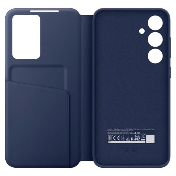 Samsung Original Coque S View Galaxy S24 FE - Blue