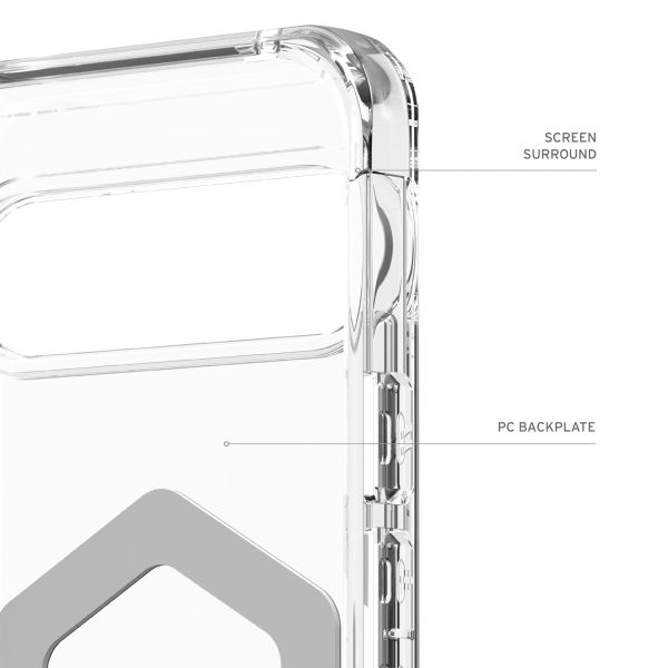 UAG Coque arrière Plyo Pro Google Pixel 9 Pro XL - Ice / Silver