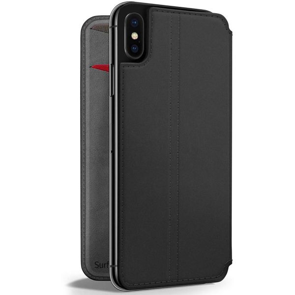 Twelve South Étui de téléphone portefeuille SurfacePad iPhone Xs Max - Noir