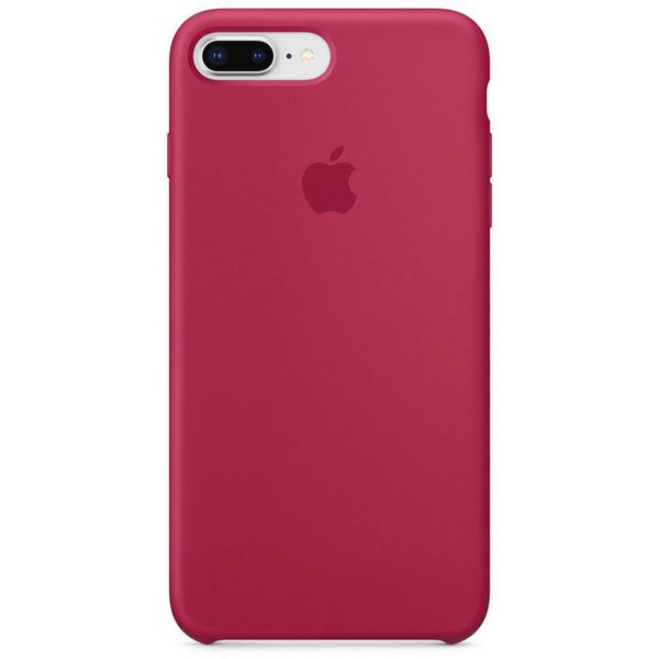 Apple Coque en silicone iPhone 8 Plus / 7 Plus - Rose Red