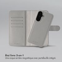 Selencia Étui portefeuille amovible Olyn avec MagSafe Samsung Galaxy A37 (5G) - Gris