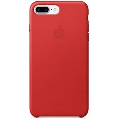 Apple Coque Leather iPhone 8 Plus / 7 Plus - Rouge