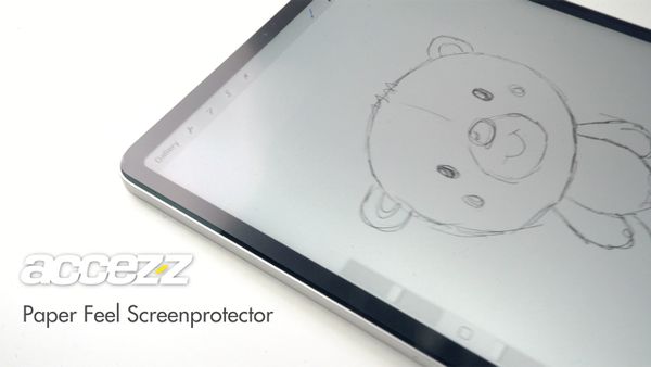 Accezz Protecteur d'écran Paper Feel Samsung Galaxy Tab S10 Plus / Tab S9 FE Plus / Tab S9 Plus / S8 Plus / S7 Plus / Tab S7 FE 5G