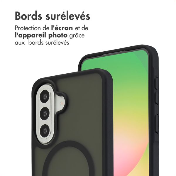 imoshion Coque Color Guard avec MagSafe Samsung Galaxy A57 (5G) - Noir