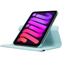 imoshion Coque tablette rotatif à 360° iPad Mini 7 (2024) / iPad Mini 6 (2021) - Turquoise