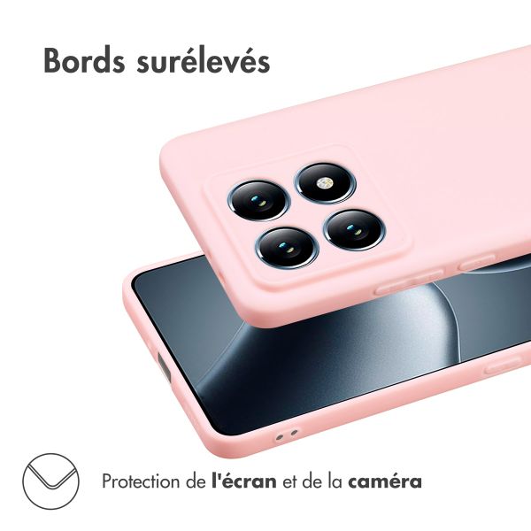 imoshion Coque Couleur Xiaomi 14T Pro - Dusty Pink