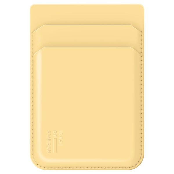 iDeal of Sweden MagSafe / Porte-cartes magnétique - Porte-cartes - Soft Lemon