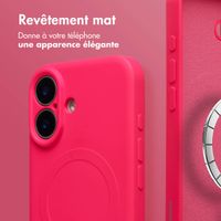 imoshion Coque Couleur avec MagSafe Apple iPhone 17 - Neon Pink