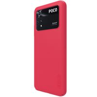 Nillkin Coque Super Frosted Shield Xiaomi Poco M4 Pro 5G - Rouge