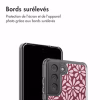 imoshion Coque Design Samsung Galaxy S21 FE - Bloom Love Blush