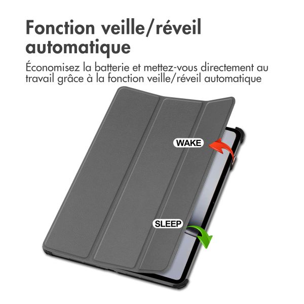 imoshion Coque tablette Trifold OnePlus Pad 2 - Gris