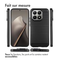 imoshion Coque Brushed Xiaomi 15T - Noir