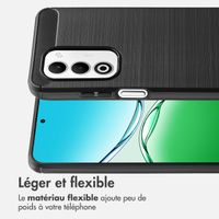 imoshion Coque Brushed Oppo A5 5G (2025) - Noir
