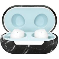 imoshion Coque hardcover Galaxy Buds Plus / Buds - Marbre Noir