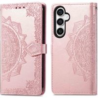 imoshion Etui de téléphone portefeuille Mandala Samsung Galaxy S23 FE - Rose Dorée