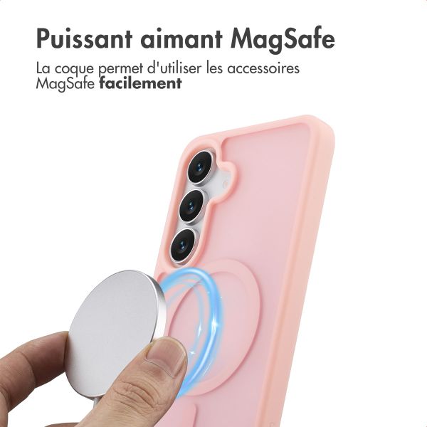 imoshion Coque Color Guard avec MagSafe Samsung Galaxy S25 FE - Rose