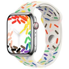 Apple Bracelet Sport Apple Watch Series 1 t/m 11 / SE / Ultra (44/45/46/49 mm) - Taille M/L - Pride Edition