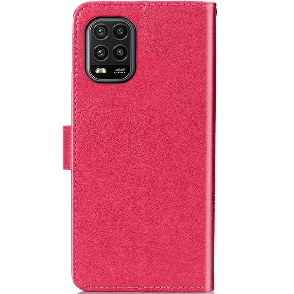 Etui de téléphone Fleurs de Trèfle Xiaomi Mi 10 Lite - Rose