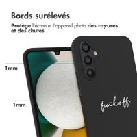 imoshion Coque Design Samsung Galaxy A34 (5G) - Fuck Off - Noir