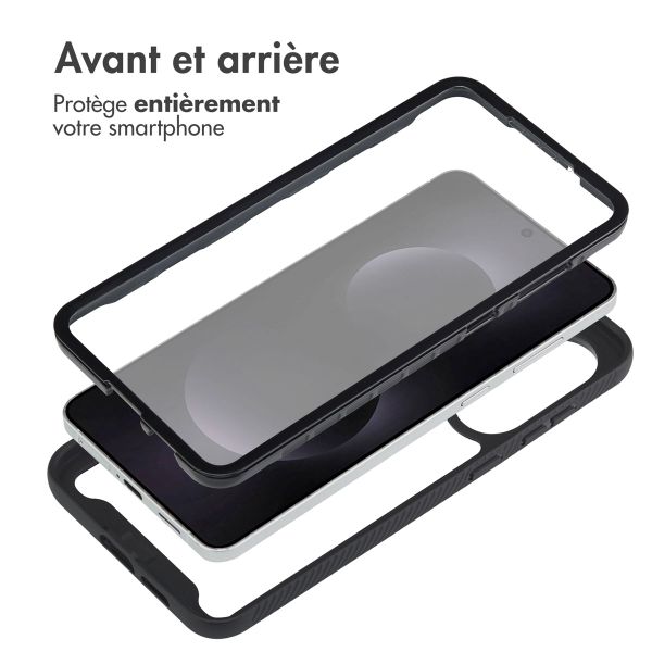 imoshion Coque 360° Full Protective Samsung Galaxy S25 Edge - Noir