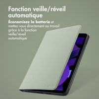 Accezz Coque tablette Classic Apple iPad 11 (2025) 11 pouces A16 / iPad 10 (2022) 10.9 pouces - Vert