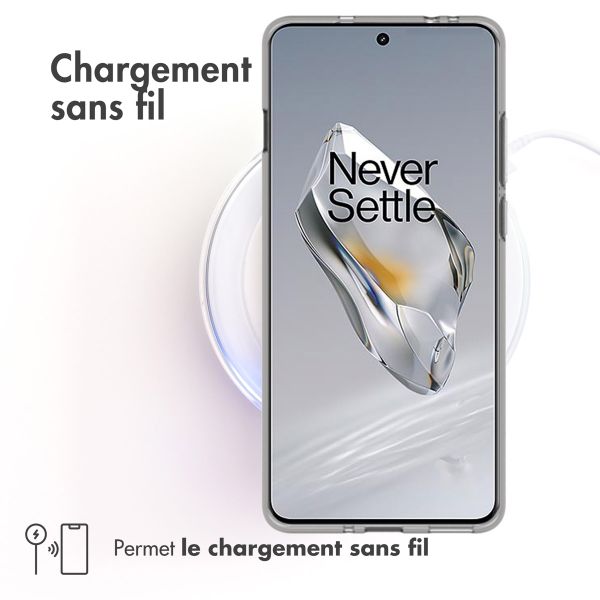 Accezz Coque Clear OnePlus 12 - Transparent