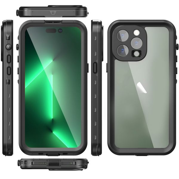 Redpepper Coque imperméable Dot Plus Apple iPhone 14 Pro Max - Noir