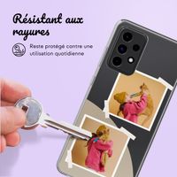 Coque personnalisée avec pellicule N°2 Samsung Galaxy A52(s) (5G/4G)- Transparent