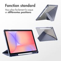 imoshion Coque tablette Origami Samsung Galaxy Tab S9 11.0 pouces / S10 Lite / S10 FE / S9 FE 10.9 pouces - Lavender