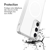 imoshion Coque Rugged Air MagSafe Samsung Galaxy S24 Plus - Transparent