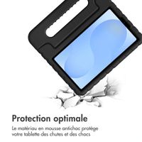 imoshion Coque kidsproof avec poignée Samsung Galaxy Tab A7 Lite - Noir