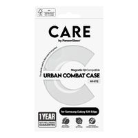 CARE by PanzerGlass Coque Urban Combat Samsung Galaxy S25 Edge - Transparent