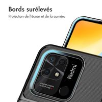 imoshion Coque arrière Thunder Xiaomi Redmi 10C - Noir