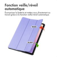 imoshion Coque tablette Trifold Samsung Galaxy Tab S11 - Lila / Lilac
