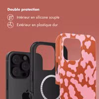 Selencia Coque arrière Vivid avec MagSafe Apple iPhone 16 Pro - Moo’d Blush Pink