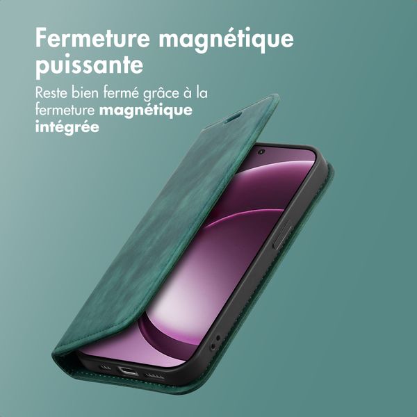 imoshion Étui de téléphone portefeuille Slim OnePlus 15R - Vert