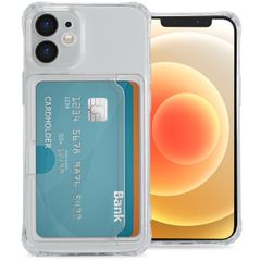 imoshion Coque silicone avec porte-cartes Apple iPhone 12 Mini - Transparent