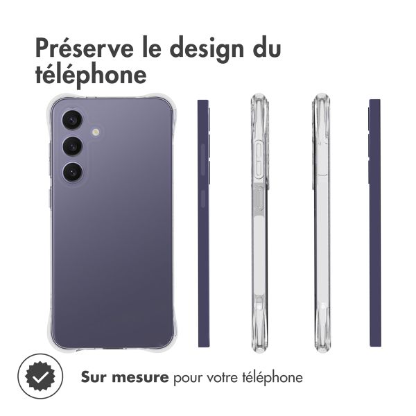 imoshion Shockproof Case Samsung Galaxy S25 Plus - Transparent