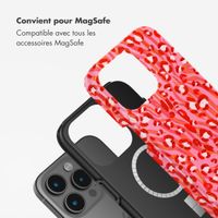 Selencia Coque arrière Vivid Tough avec MagSafe iPhone 15 Pro Max - Wild Spots Lipstick