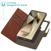 imoshion Etui de télephone luxe 2-en-1 amovible Samsung Galaxy S25 Ultra - Marron