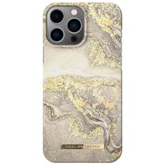 iDeal of Sweden Coque Fashion Apple iPhone 13 Pro Max - Sparkle Greige Marble