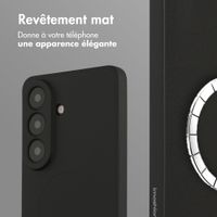 imoshion Coque Couleur avec MagSafe Samsung Galaxy S26 Plus - Noir