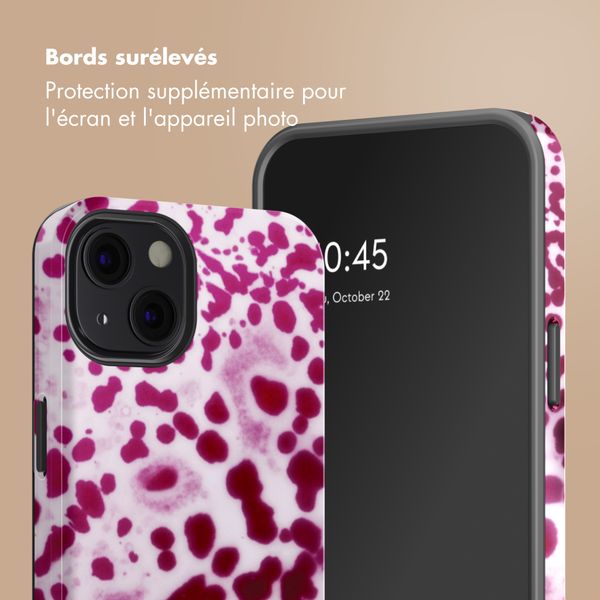 Selencia Coque arrière Vivid Apple iPhone 13 - Cosmic Orchid
