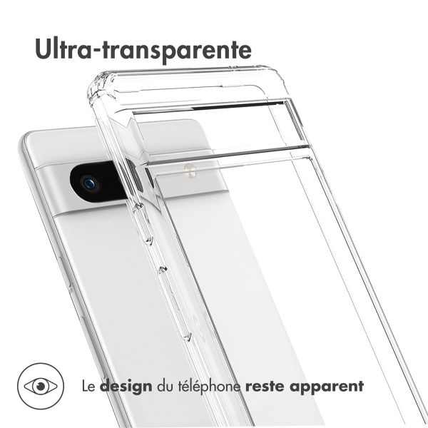 Accezz Coque Xtreme Impact Google Pixel 8 - Transparent