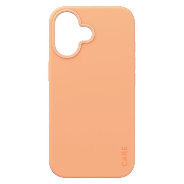 CARE by PanzerGlass Coque Fashion MagSafe iPhone 16 - Peachy