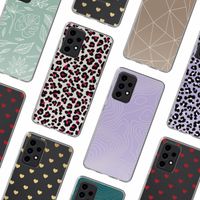 imoshion Coque Design Samsung Galaxy A52(s) (5G/4G) - Leopard Pink