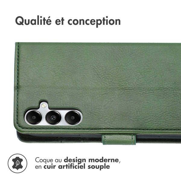 imoshion Étui de télephone portefeuille Samsung Galaxy A35 - Vert