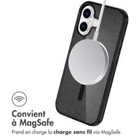 imoshion Coque Pailletée avec MagSafe Apple iPhone 17 - Noir