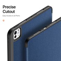 Dux Ducis Coque tablette Domo Apple iPad Pro 13 (2025) M5 / (2024) M4 - Bleu foncé